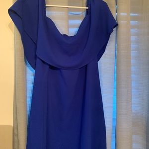 Charles Henry Off the Shoulder Dress